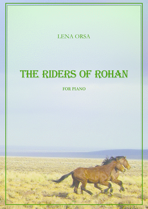 Book cover for The Riders of Rohan