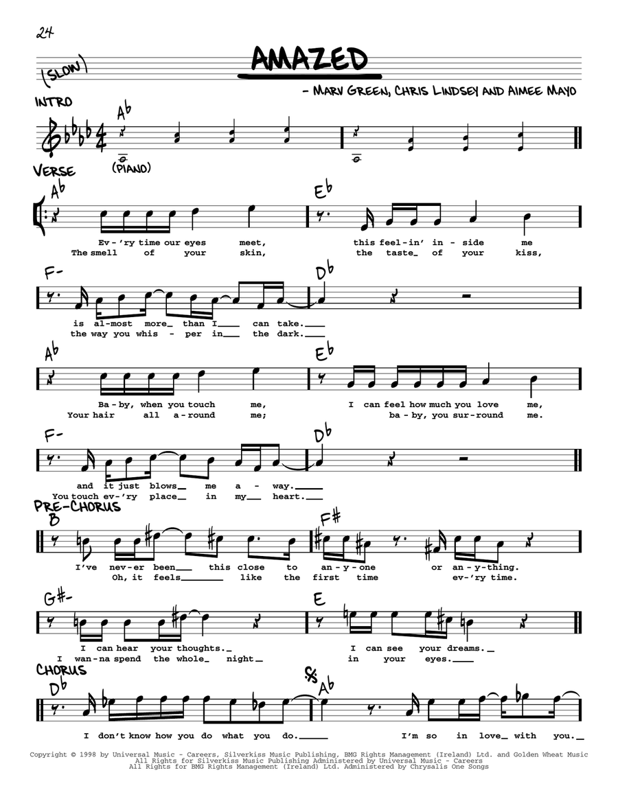 Amazed Voice scores gallery preview page 1