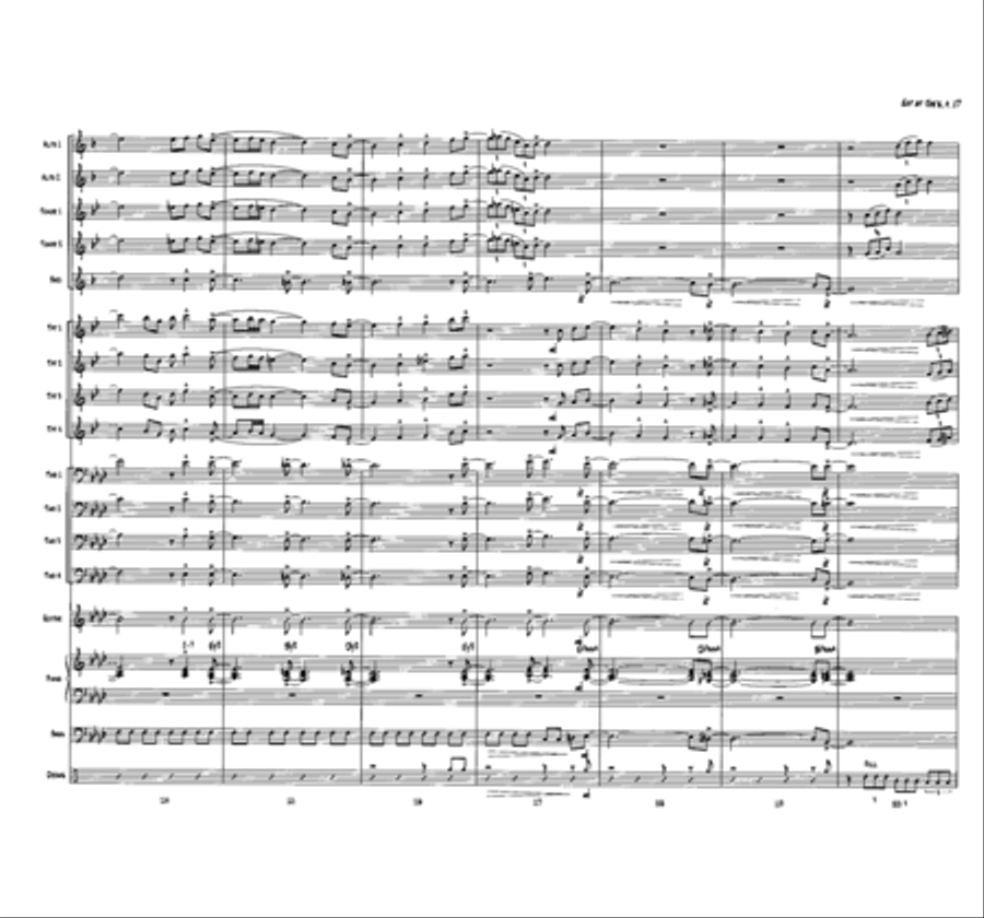 Eat At Joe's Eat At Joe's Jazz Ensemble scores gallery preview page 18
