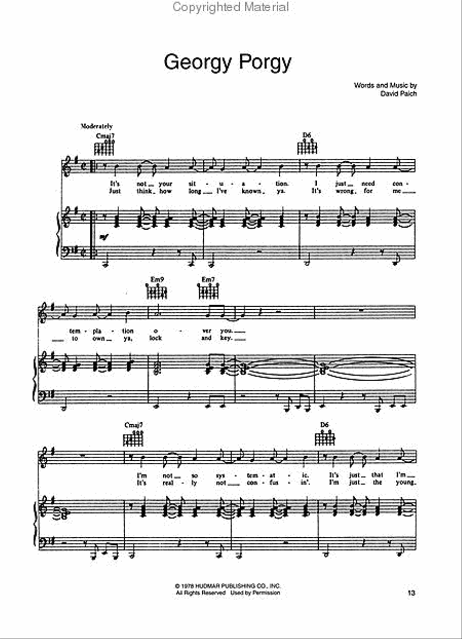 Best of Toto Piano, Vocal, Guitar scores gallery preview page 3