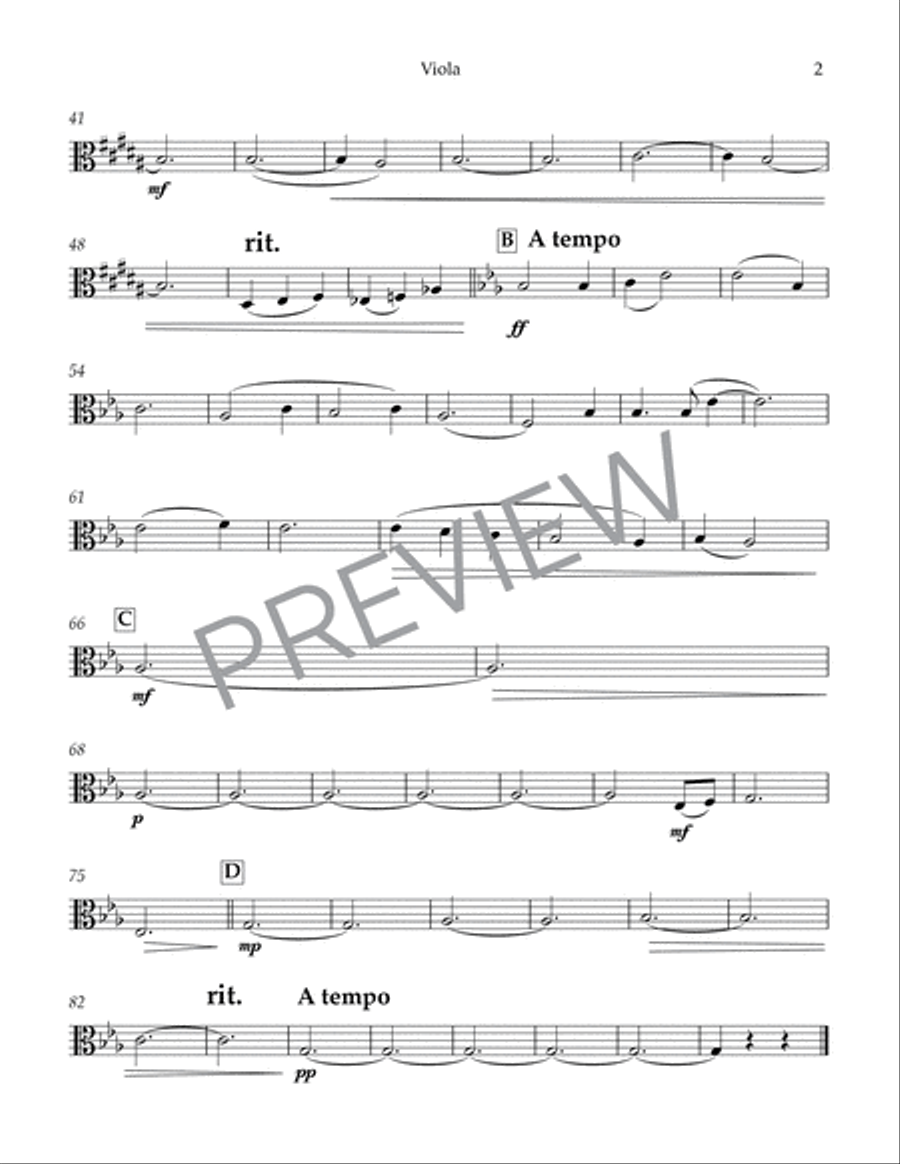The Ground (Full Score and Instrumental Parts) Choir scores gallery preview page 26
