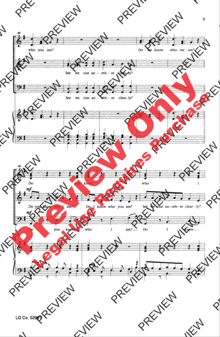 Turn the World Around Turn the World Around 4-Part scores gallery preview page 8