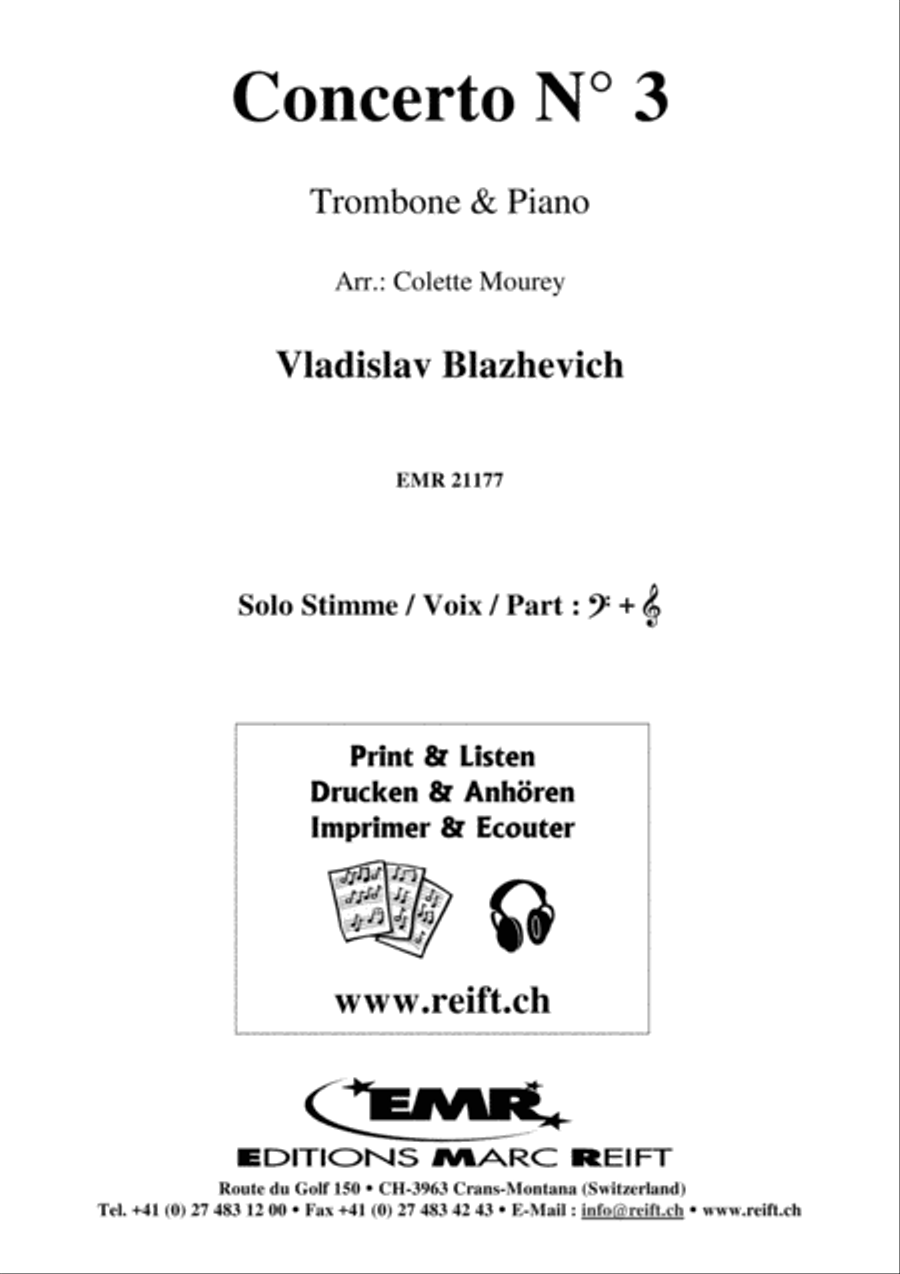 Concerto No. 3 Piano Accompaniment scores gallery preview page 2