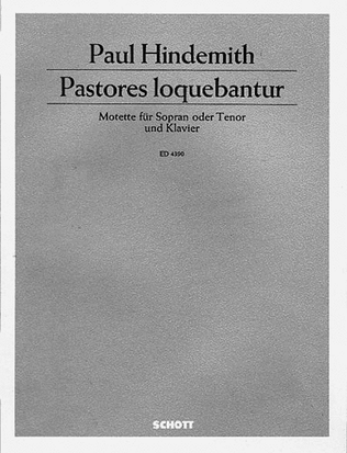 Book cover for Pastores loquebantur - Motet 2