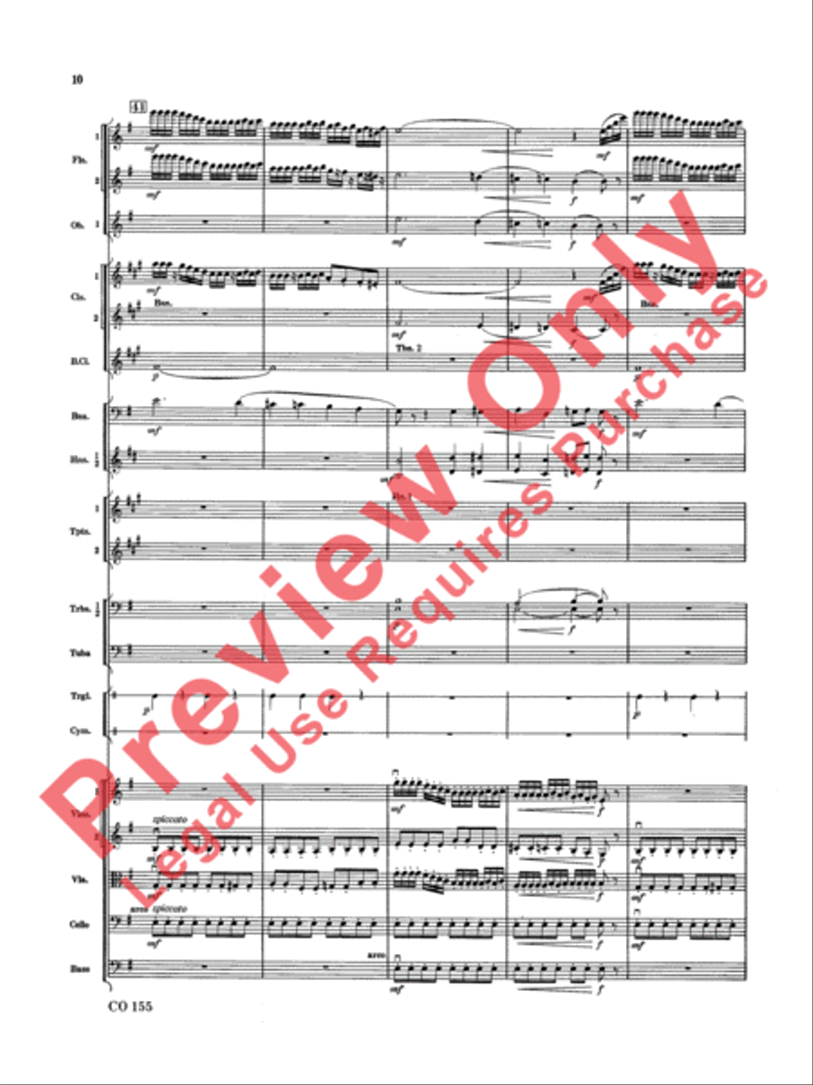 Nutcracker Set 2-march/trepak Full Orchestra scores gallery preview page 11