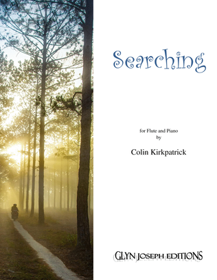 Book cover for Searching (for Flute and Piano)