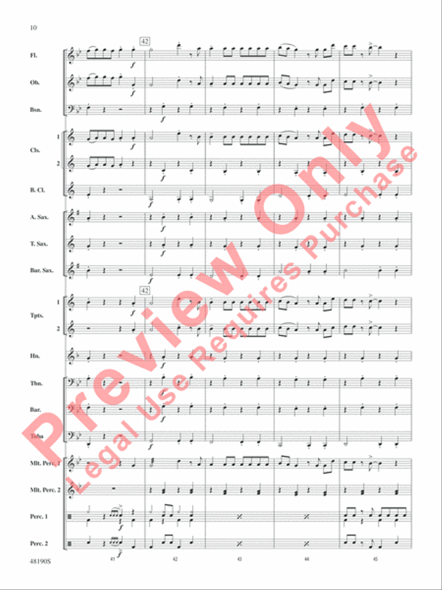 Con Calma (Remix) Con Calma (Remix) Concert Band scores gallery preview page 11