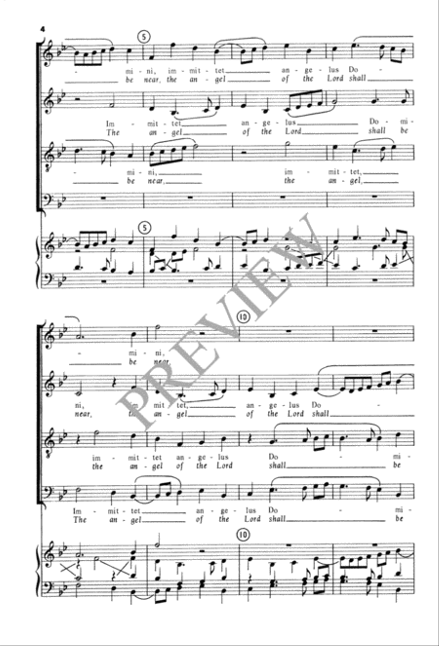 Immittet angelus 4-Part scores gallery preview page 5