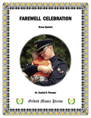 Book cover for Farewell Celebration (for Brass Quintet)