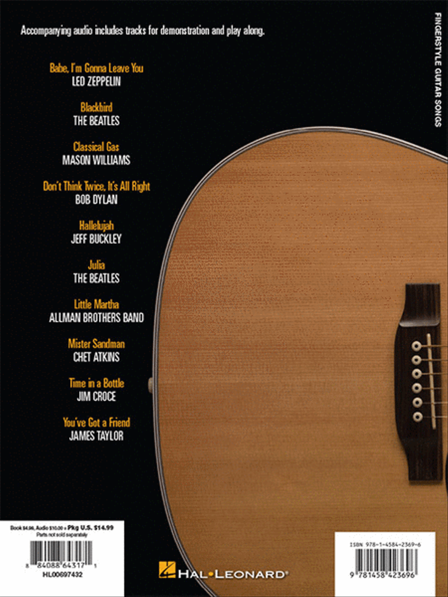 Fingerstyle Guitar Songs Fingerpicking Guitar scores gallery preview page 6