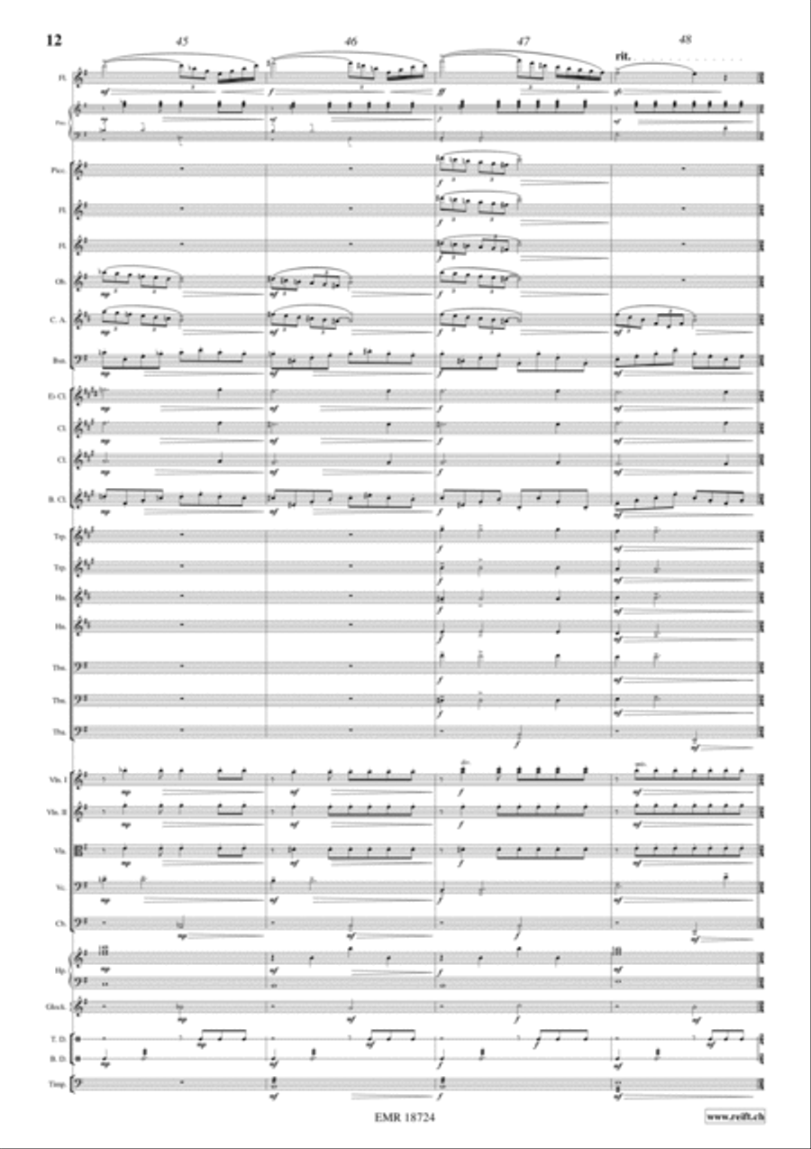 Elegy Elegy Orchestra scores gallery preview page 12
