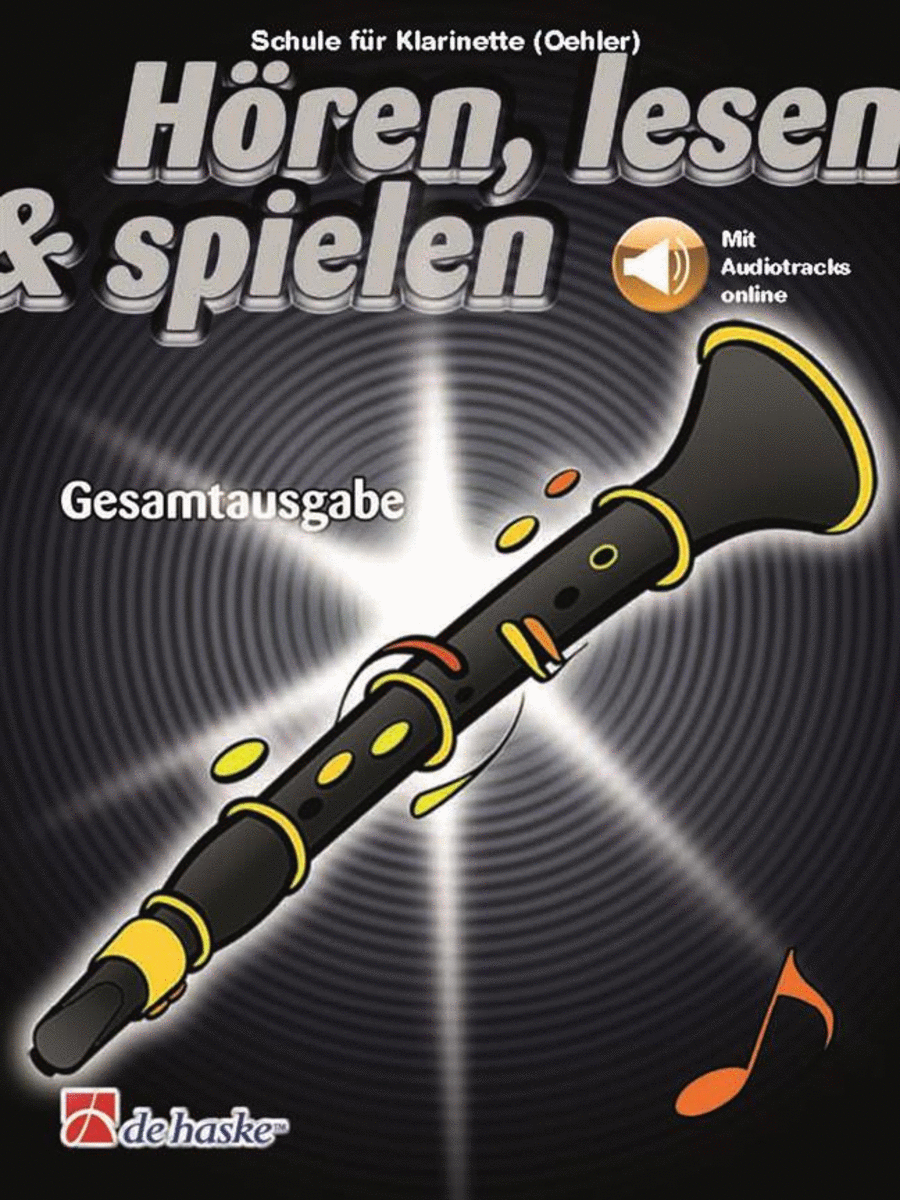 Hören, lesen & spielen Gesamtausgabe Klarinette Clarinet scores gallery preview page 1