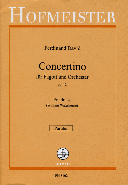 Concertino fur Fagott op. 12