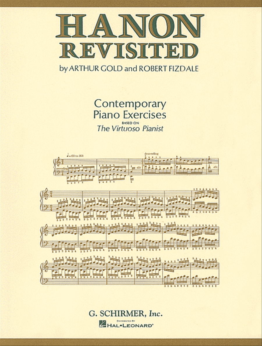 Hanon Revisited: Contemporary Piano Exercises Piano Method scores gallery preview page 1