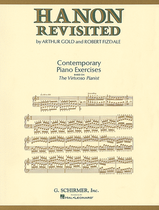 Book cover for Hanon Revisited: Contemporary Piano Exercises
