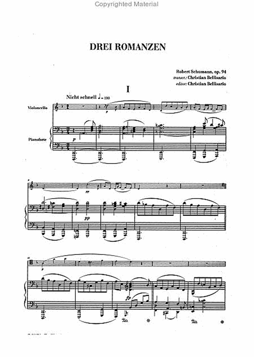 Romances (3) Op.94 & Intermezzo