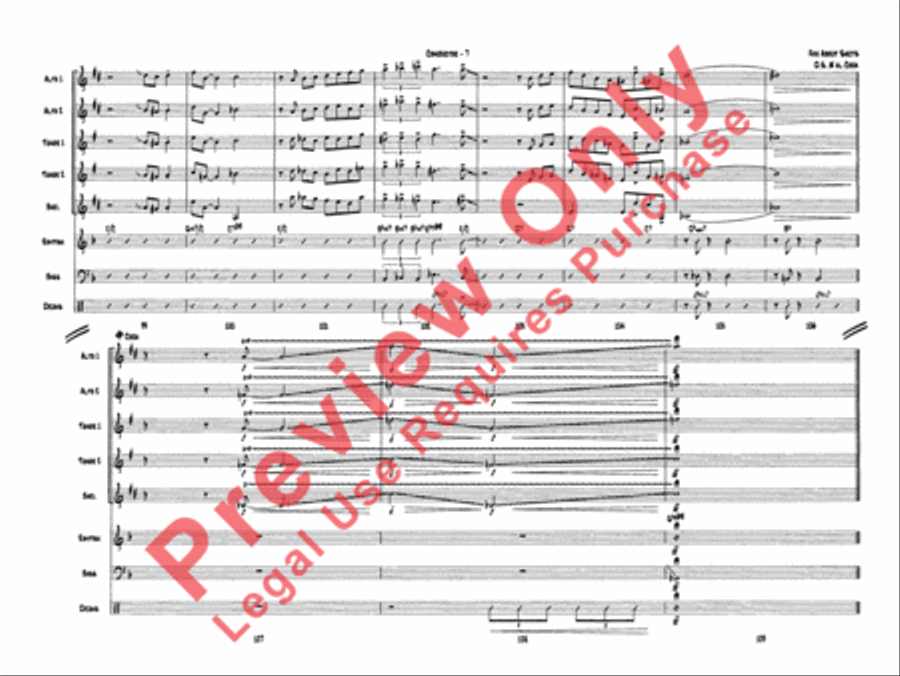 Fax About Sacts Saxophone Quintet scores gallery preview page 9
