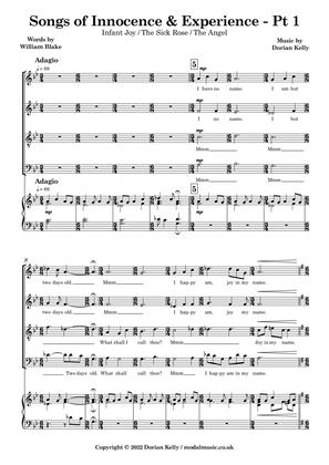 Songs of Innocence and Experience - Part 1 (SATB)
