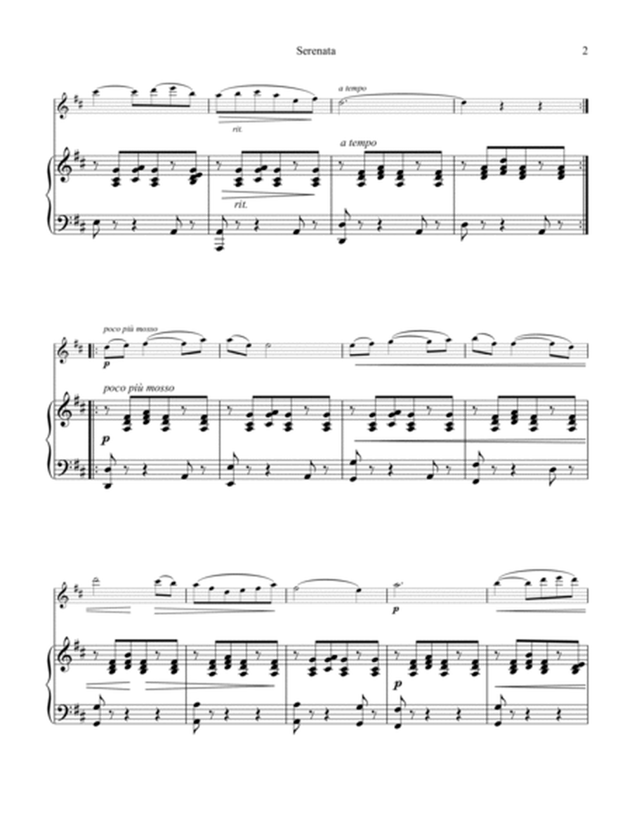 Serenata Rimpianto Op. 6 for violin and piano image number null