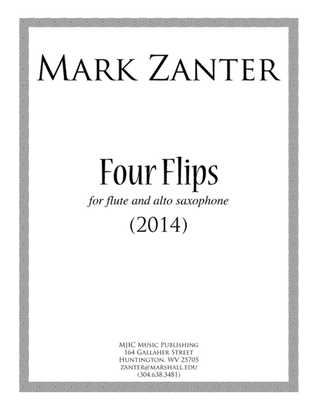 Four Flips (2014) for flute and alto saxophone