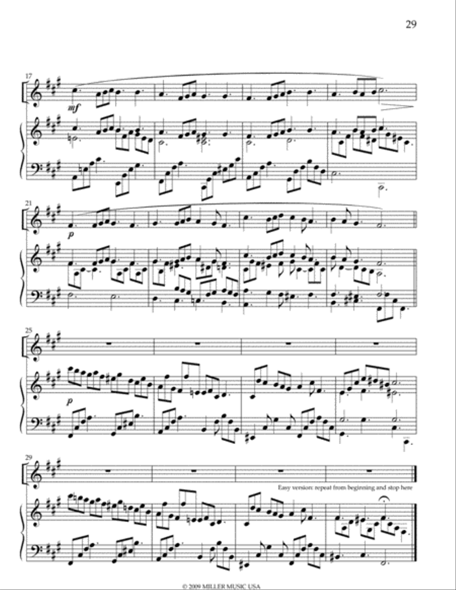 What A Friend Flute Solo scores gallery preview page 2