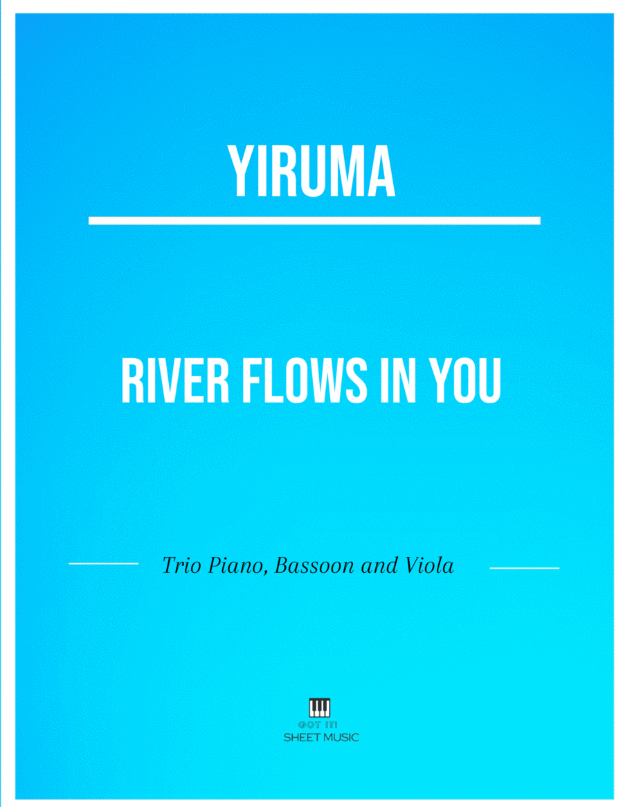 Yiruma - Rivers Flows in You - Trio Piano, Bassoon and Viola image number null
