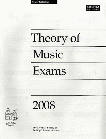 2008 Theory of Music Exams - Grade 3