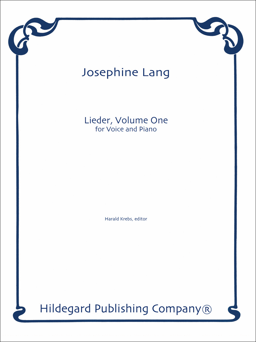 Lieder, Volume One Chamber Music scores gallery preview page 1