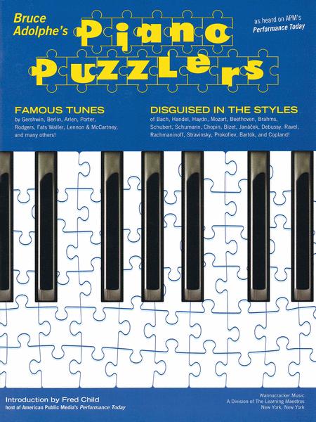 Bruce Adolphe – Piano Puzzlers