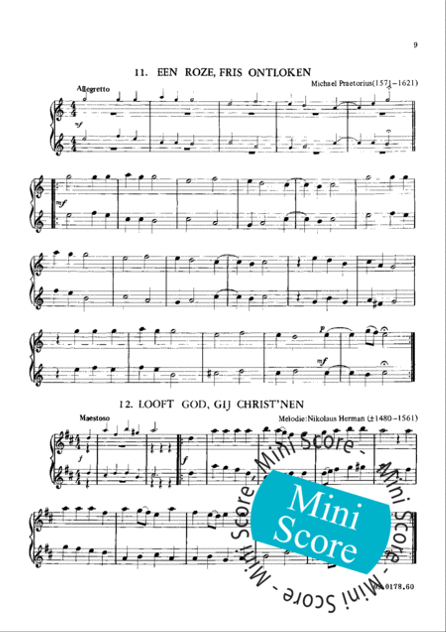 32 Christmas Melodies Woodwind Duet scores gallery preview page 12