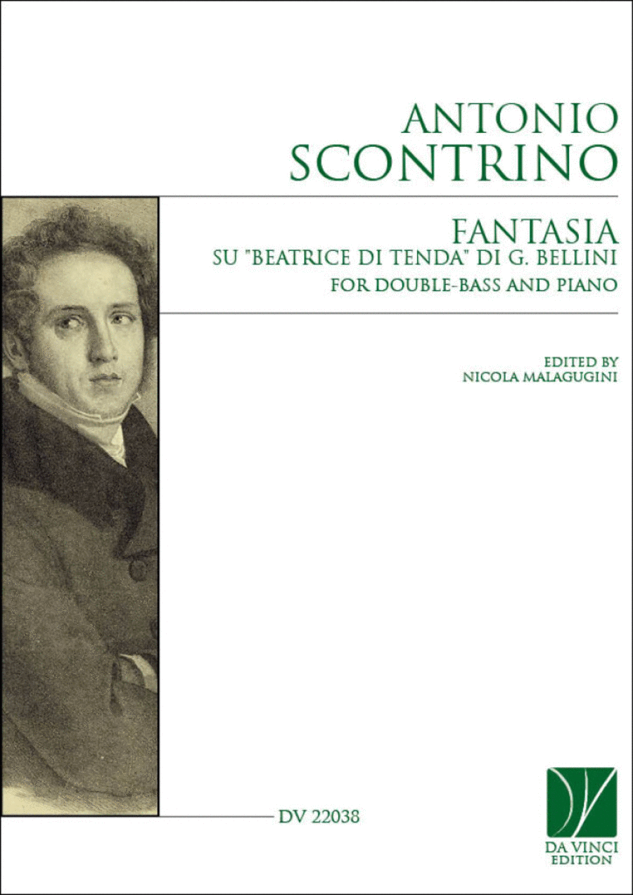Fantasia su 'Beatrice di Tenda' di G. Bellini Double Bass scores gallery preview page 1