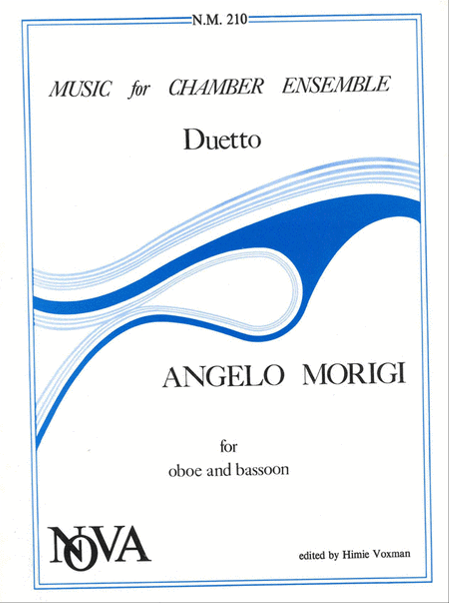 Duetto Bassoon scores gallery preview page 1
