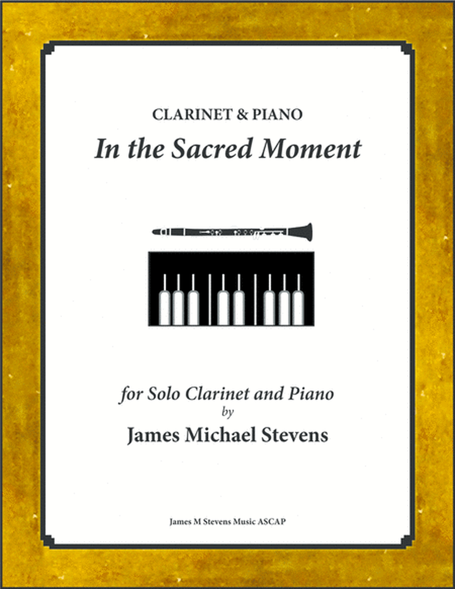 In the Sacred Moment - Clarinet & Piano in A Flat Major image number null