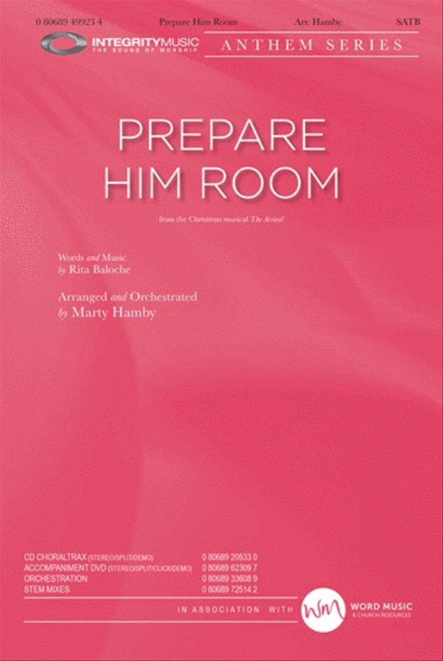 Prepare Him Room - Accompaniment DVD Choir scores gallery preview page 1
