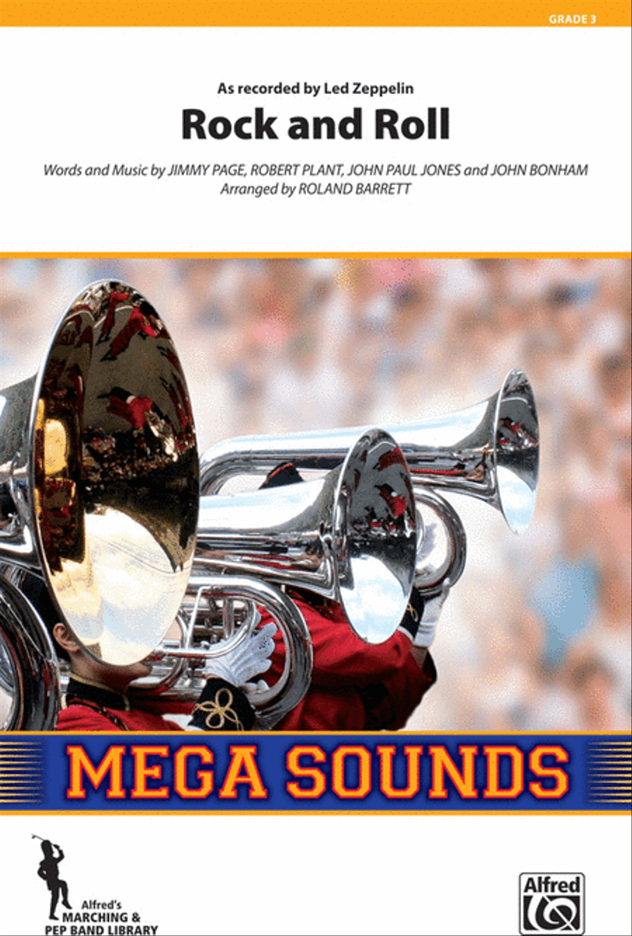 Rock and Roll Marching Band scores gallery preview page 1