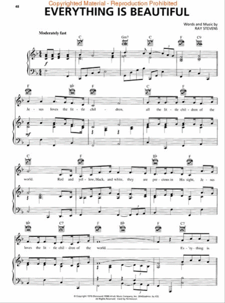 Forty Songs for a Better World - 2nd Edition Piano, Vocal, Guitar scores gallery preview page 3