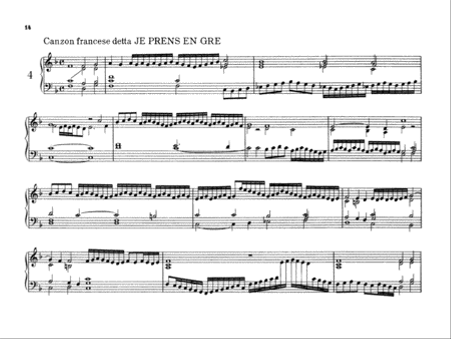 Gabrieli: Organ Works, Volume V Organ scores gallery preview page 1