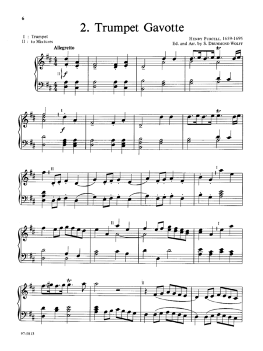 Baroque Music for Manuals, Vol. III Organ scores gallery preview page 4