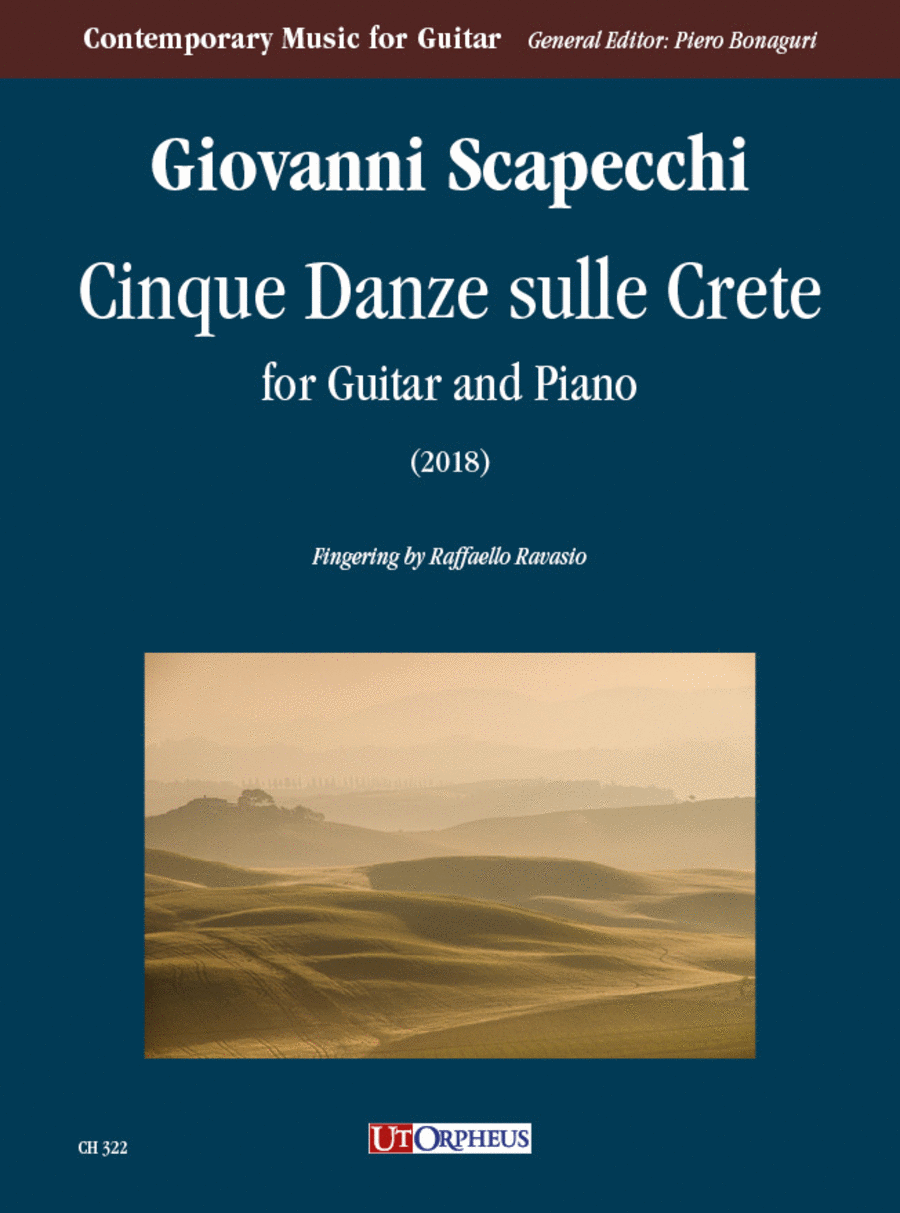 Cinque Danze sulle Crete for Guitar and Piano (2018)