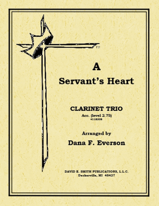 Book cover for A Servant's Heart
