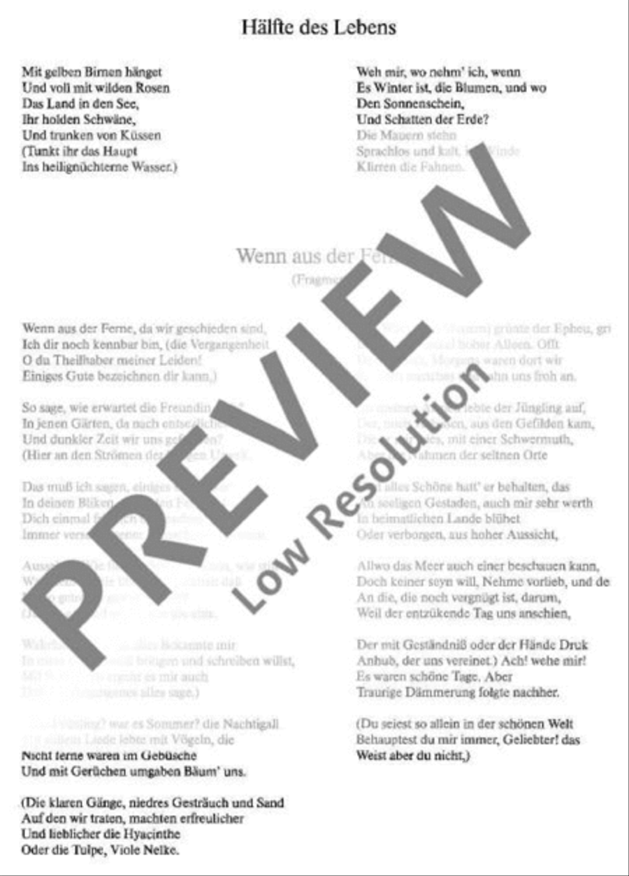 Drei Phantasien 4-Part scores gallery preview page 3