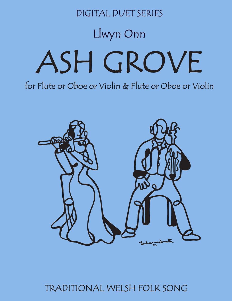 The Ash Grove for Violin Duet (Two Violins) String Duet scores gallery preview page 1