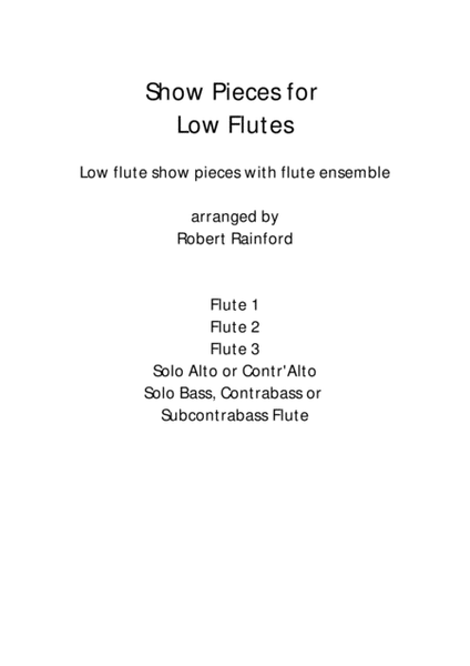 Show Pieces for Low Flutes