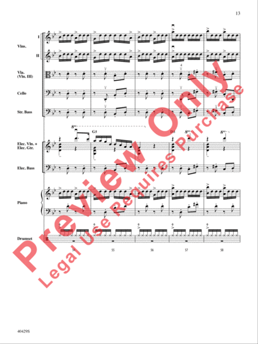 Wish Liszt Wish Liszt String Orchestra scores gallery preview page 14