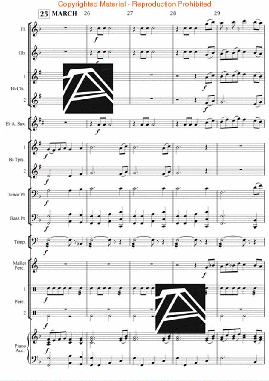 Jazz Suite No. 2 – Dance I Concert Band scores gallery preview page 7