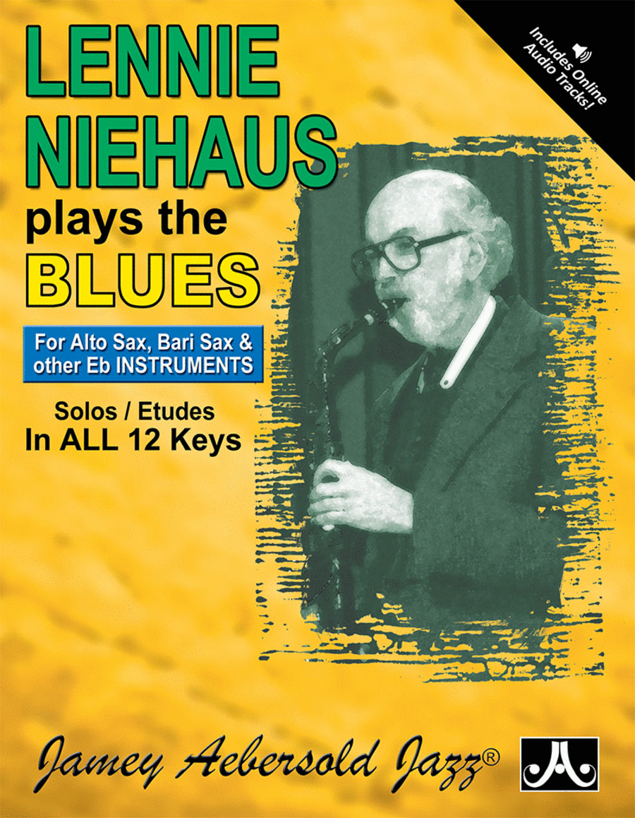 Lennie Niehaus Plays The Blues - Eb Edition Book/CD Alto Saxophone scores gallery preview page 1