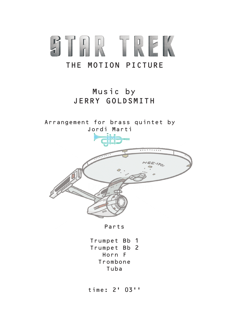 Star Trek(r) The Motion Picture Brass Ensemble scores gallery preview page 2