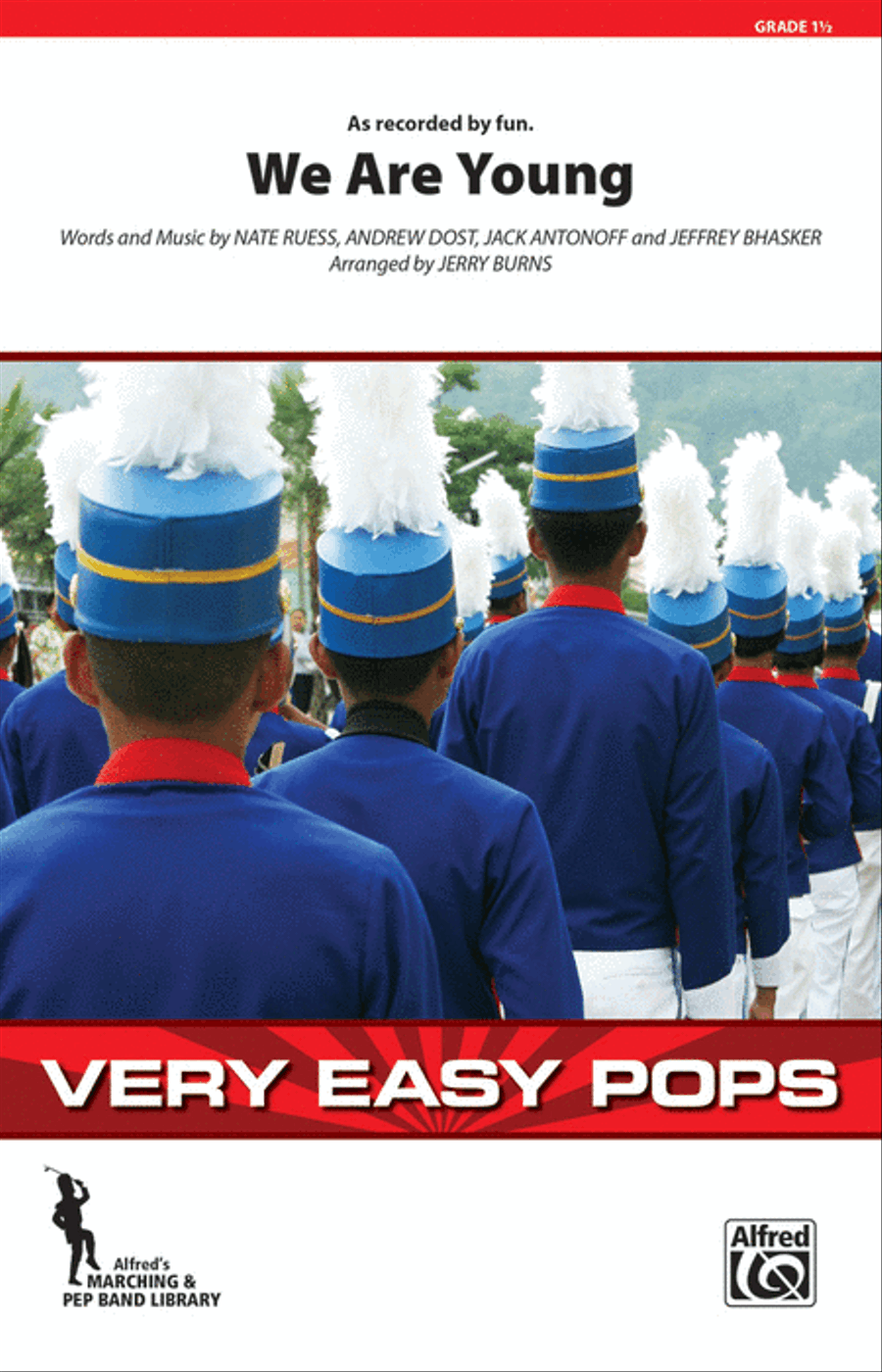 We Are Young We Are Young Marching Band scores gallery preview page 1