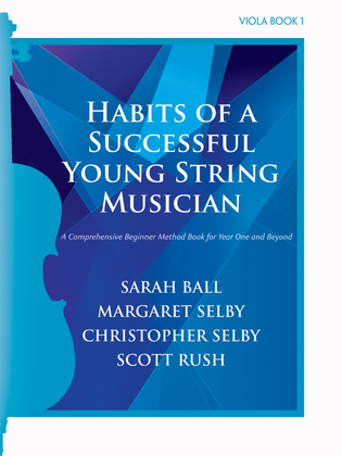 Book cover for Habits of a Successful Young String Musician (Book 1) - Viola
