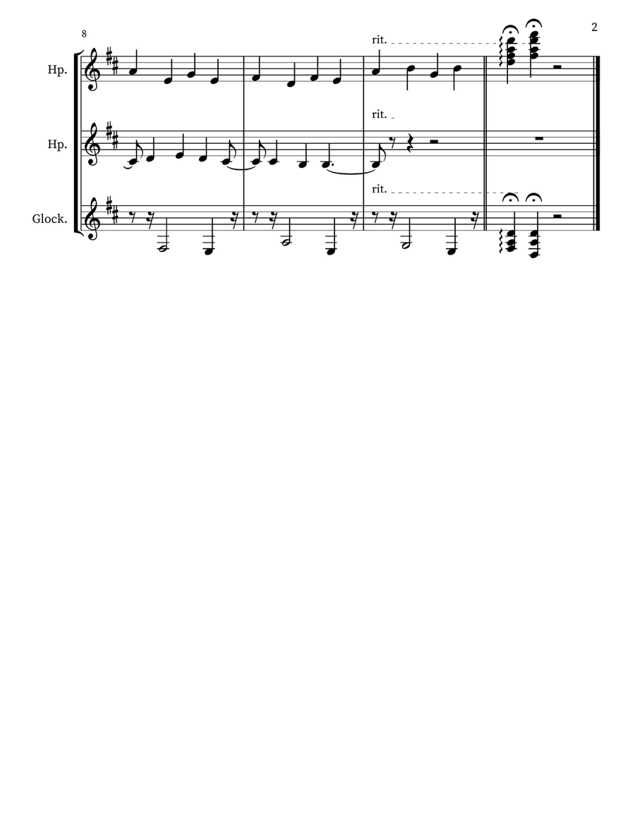 Children's Musing 33 Small Ensemble scores gallery preview page 2